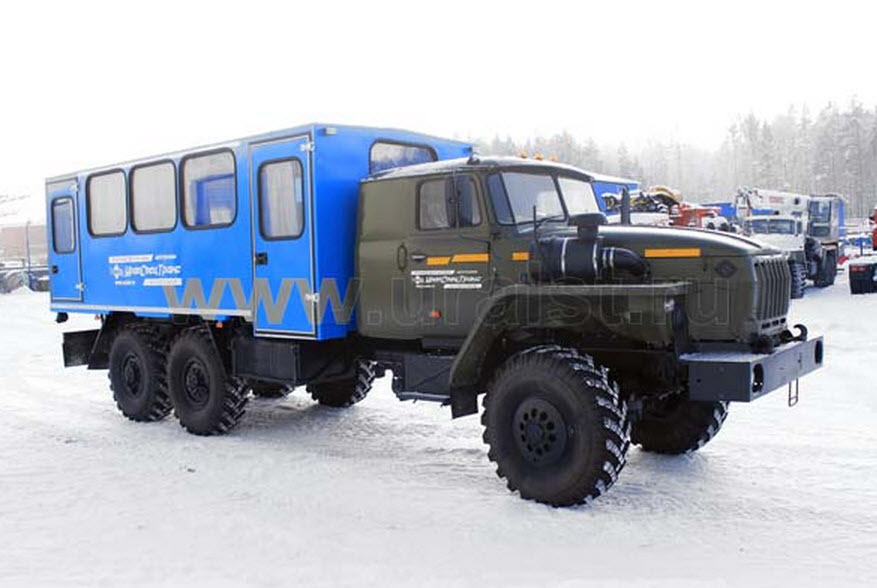 Вахтовый автобус Урал 4320 УСТ-5453 Вахтовый автобус Урал 4320 УСТ-5453