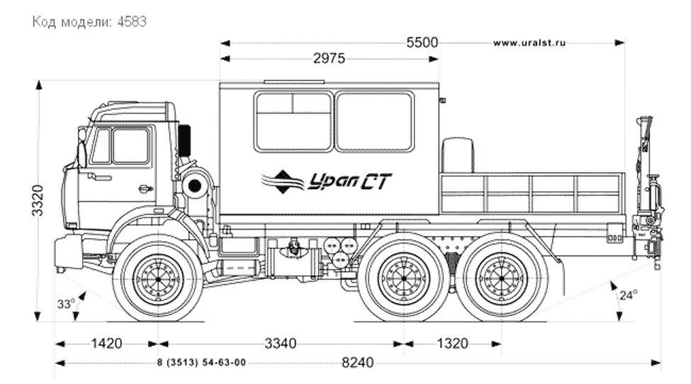 Автобус грузопассажирский с бортовой платформой и КМУ ИМ-20 на шасси Камаз 43114-15 УСТ-54535 Автобус грузопассажирский с бортовой платформой и КМУ ИМ-20 на шасси Камаз 43114-15 УСТ-54535