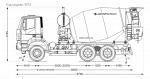 Автобетоносмеситель АБС 7АП IVECO-AMT с приводом от автономного двигателя