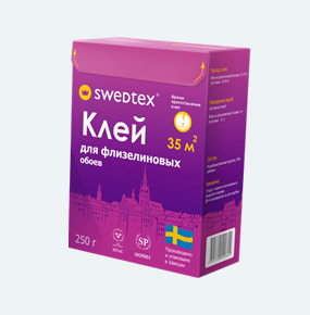 Клей SWEDTEX Флизелин 250 г Швеция