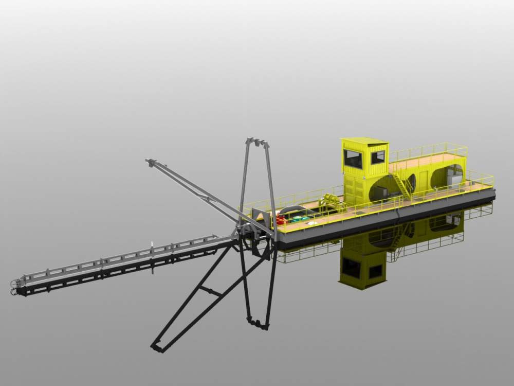 Земснаряд EURIKA GAMMA (Dredger ESD50) Земснаряд EURIKA GAMMA (Dredger ESD50)