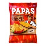 Кукурузные чипсы Papas