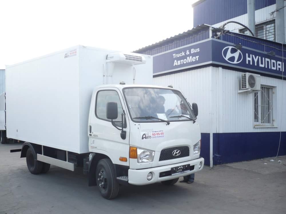 Автофургон Сендвич, Hyundai HD-65 (Корея) с холодильным оборудованием