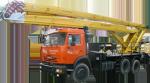 Автовышка ПСС-121.28-02 на шасси КамАЗ-65115