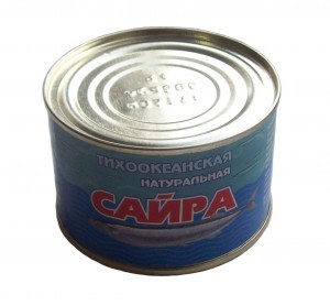 Консервы Тихоокеанская натуральная сайра