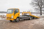 Эвакуатор ISUZU NPR 75-LK с подъемно-сдвижной платформой