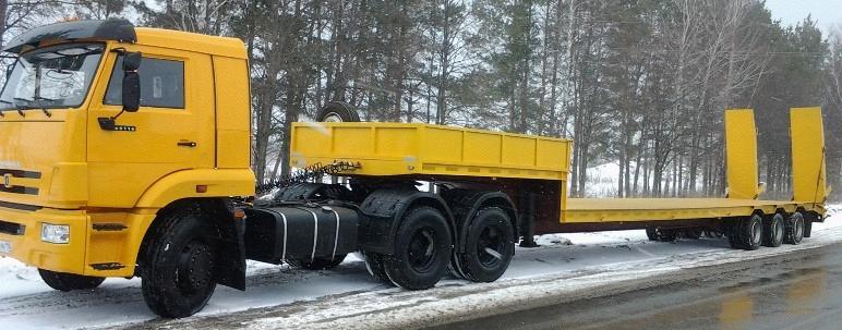 Полуприцеп-трал низкорамный 935033