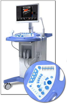 Эхотомоскоп ультразвуковой «Сономед-500». (Многофункциональный ультразвуковой сканер с модулем цветного допплеровского картирования и энергетического допплера)