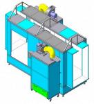 Окрасочная кабина проходная КП-4Ф