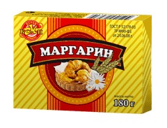 Маргарин марки МТ 60% м.д.ж.