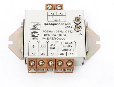 Преобразователь относительного перемещения в унифицированный сигнал 4512