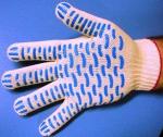 Перчатки трикотажные 5-нитка с ПВХ волна