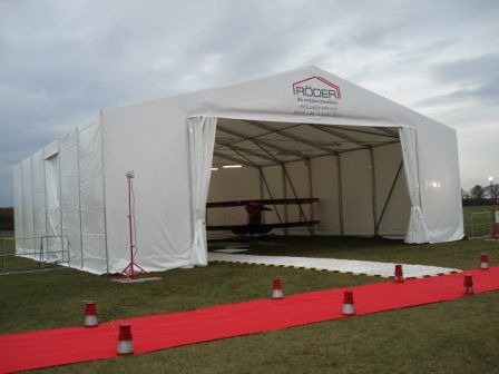 Тент Storage tent S75-Alu 15м h350 Тент Storage tent S75-Alu 15м h350