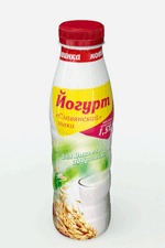 Йогурт Славянский злаки с массовой долей жира 1,5%
