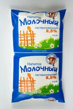 Молочный напиток с содержанием жира 2,5%