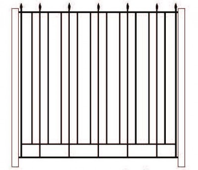 Ограждения кованые ОК-114