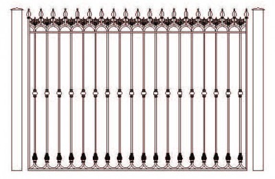 Ограждения кованые ОК-112