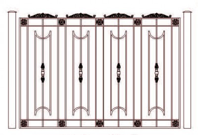Ограждения кованые ОК-137