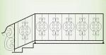 Ограждения лестничные ОЛК-15