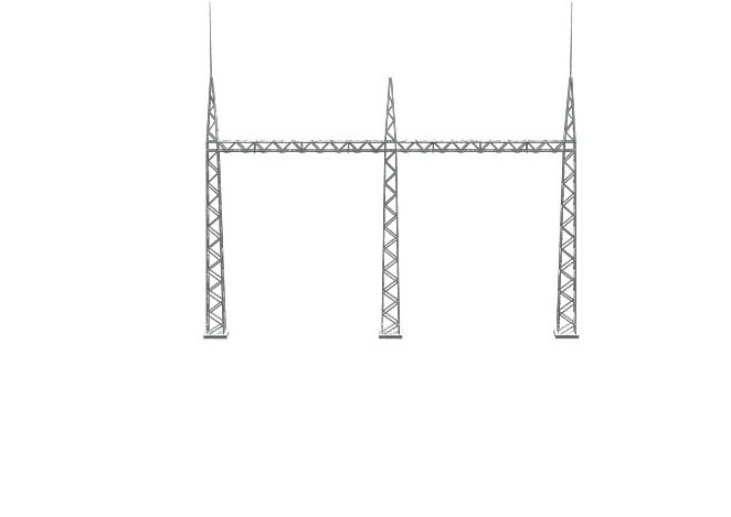 Стальные порталы 220-330 кВ