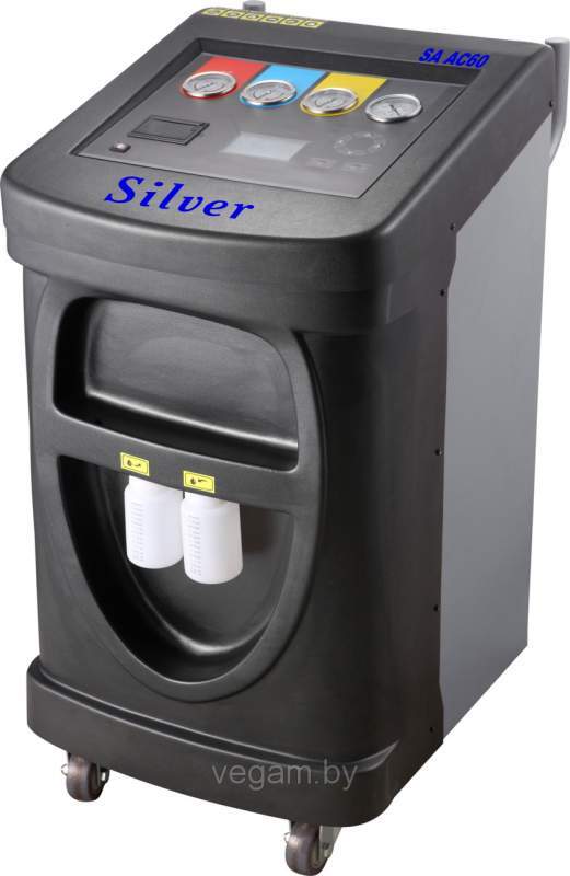 Установка для заправки автомобильных кондиционеров SILVER SA AC-60 (автоматическая станция)