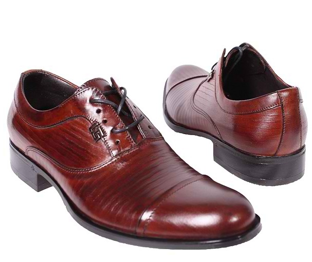 Туфли мужские коричневые на шнурках