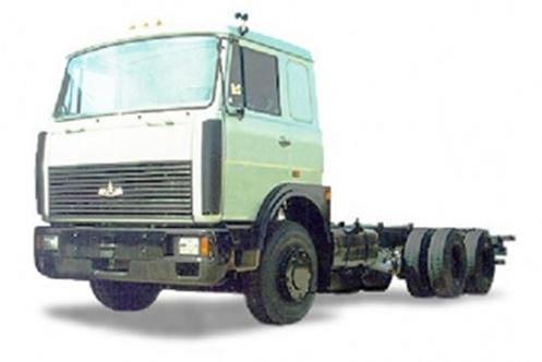Шасси МАЗ-6303А8-343
