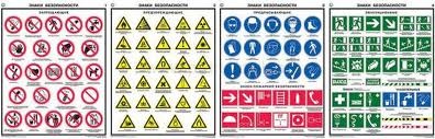 Любые знаки производственной безопасности