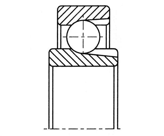 Подшипники шариковые радиальные однорядные с канавкой для комплектования