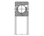 Подшипники шариковые радиально-упорные однорядные