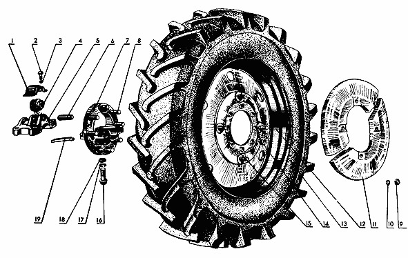 Шины для Т-25, ВТЗ-2032 (Ходовая система: Т-25, ВТЗ-2032) купить (оптом, розницу, опт) в Житомире, Житомирской области, цена, фото, купить