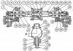 Мост передний Т-25, ВТЗ-2032 (Ходовая система: Т-25, ВТЗ-2032) купить (оптом, розницу, опт) в Харькове, Харьковской области, цена, фото, купить