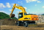 Экскаватор колесный Hyundai R-200W-7