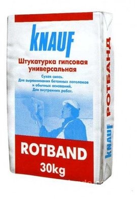 Штукатурка KNAUF «Rotband»