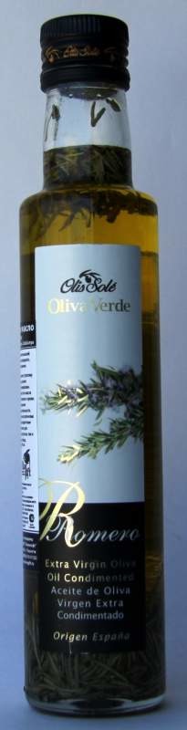 Масло оливковое Extra Virgin Oliva Verde сорт оливы Арбекина 100% с размарином