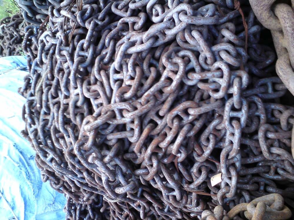 Цепи якорные