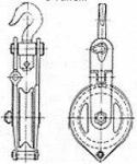 Канифас-блок для стального каната 2,0 т