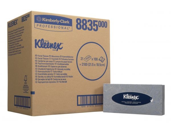 Косметические салфетки настольные KLEENEX