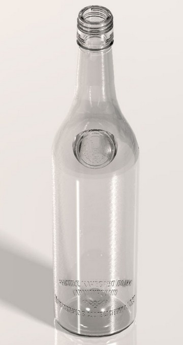 Бутылки водочные стеклянные В-30-4-500 Гост