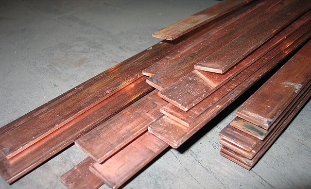 Шина медная М1М 6,0х80 L=4000