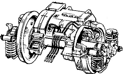 Колесно-моторные блоки тепловозов