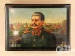 Шкатулка лаковая Сталин (№3818)