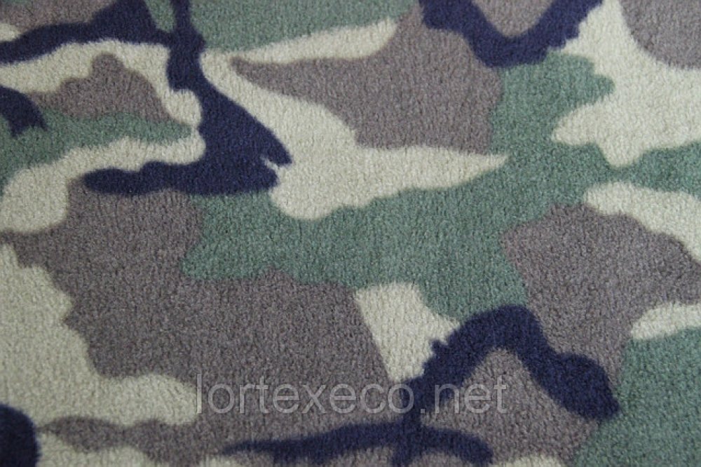 Ткань Флис (Polarfleece) Камуфляж НАТО