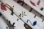 Ткань 100% Хлопок с детским рисунком "Зоопарк" (Animals)