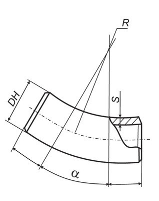 Отводы гнутые ТУ 1469-001-34929762-2004