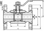 Фланцевые шаровые краны