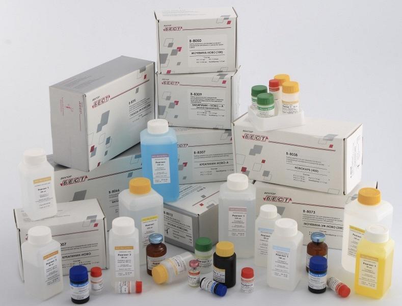 Наборы реагентов для иммуноферментной диагностики  ВЛК-HBsAg (комплект 3)