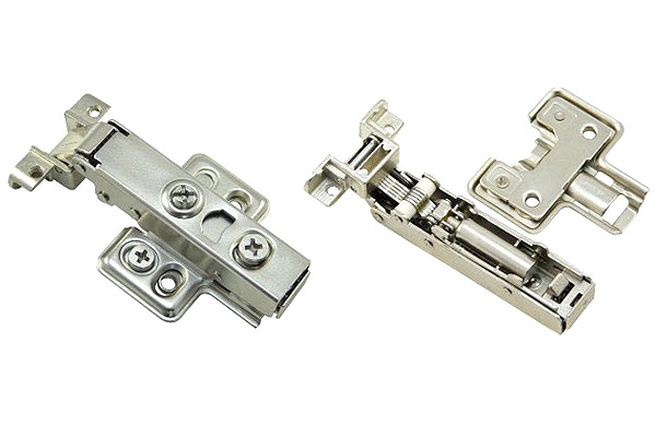 Петля мебельная АGV 107* clip-on HS-3D ALU с доводчиком - AGV/0*ALU/HS-3D