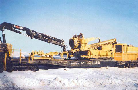 Машина для установки свай МС-1 Машина для установки свай МС-1