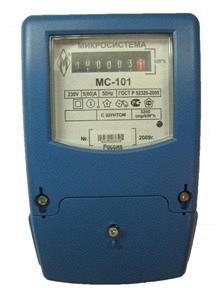 Счетчики электроэнергии (электросчетчики)   MС-101 1,0M5(60)H2BK